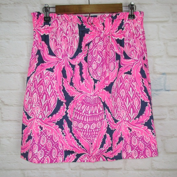 Boutique Dresses & Skirts - Pineapple Pink and Navy size Large Skirt
